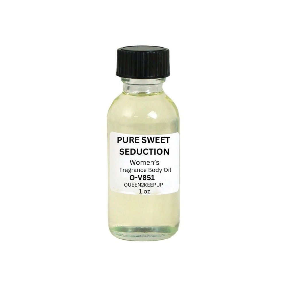 Pure Sweet Seduction Women's Body Oil Fruity, Floral & Romantic Scent 1 oz